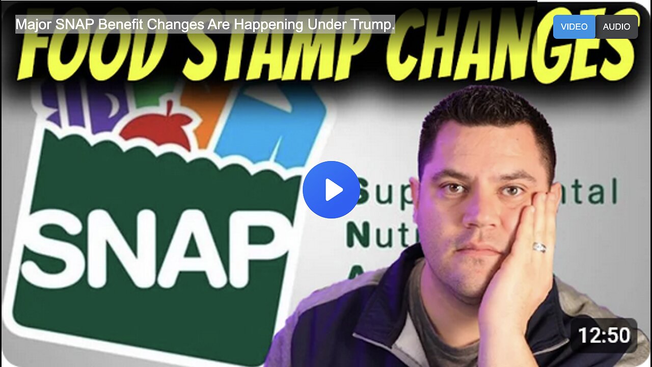 Major SNAP Benefit Changes Are Happening Under Trump.