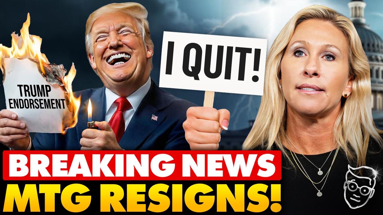 🚨SHOCK: MTG Suddenly RESIGNS From Congress After MAGA Civil War Trump | Releases Video: 'I'm DONE'