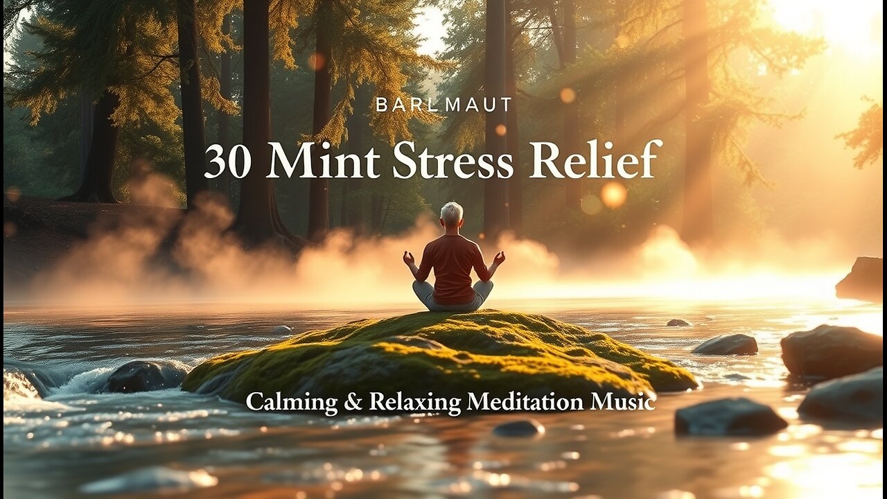 ✨ 30 Min Stress Relief 🎵 | Calming & Relaxing Meditation Music 🌿 | Inner Peace & Calm 🧘‍♀️