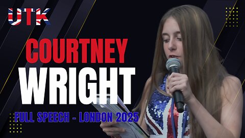 14-Year-Old Courtney Wright’s Powerful Poem for England | Proud Patriot Speech