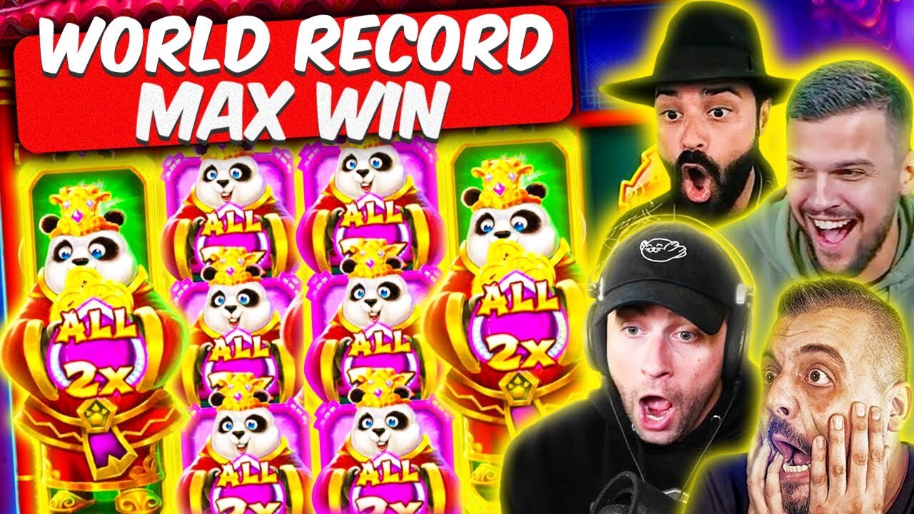 FAT PANDA WORLD RECORD BIGGEST WINS: Top 6 (Roshtein, WatchGamesTV, ClassyBeef)