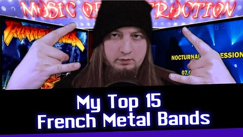 ⚒My Top 15 French Metal Bands⚒
