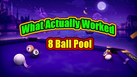 🎱 My Journey Through The Ranking System: What Actually Worked 8 Ball Pool