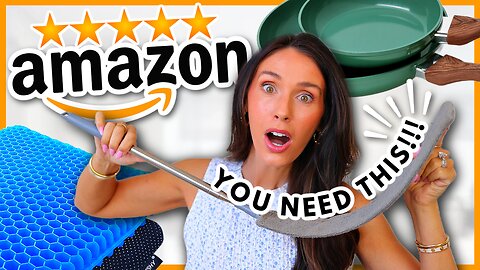 19 Amazon Items MY MOM Made Me Try!!!