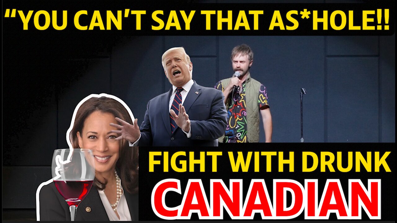 Trump destroys Canadian heckler!