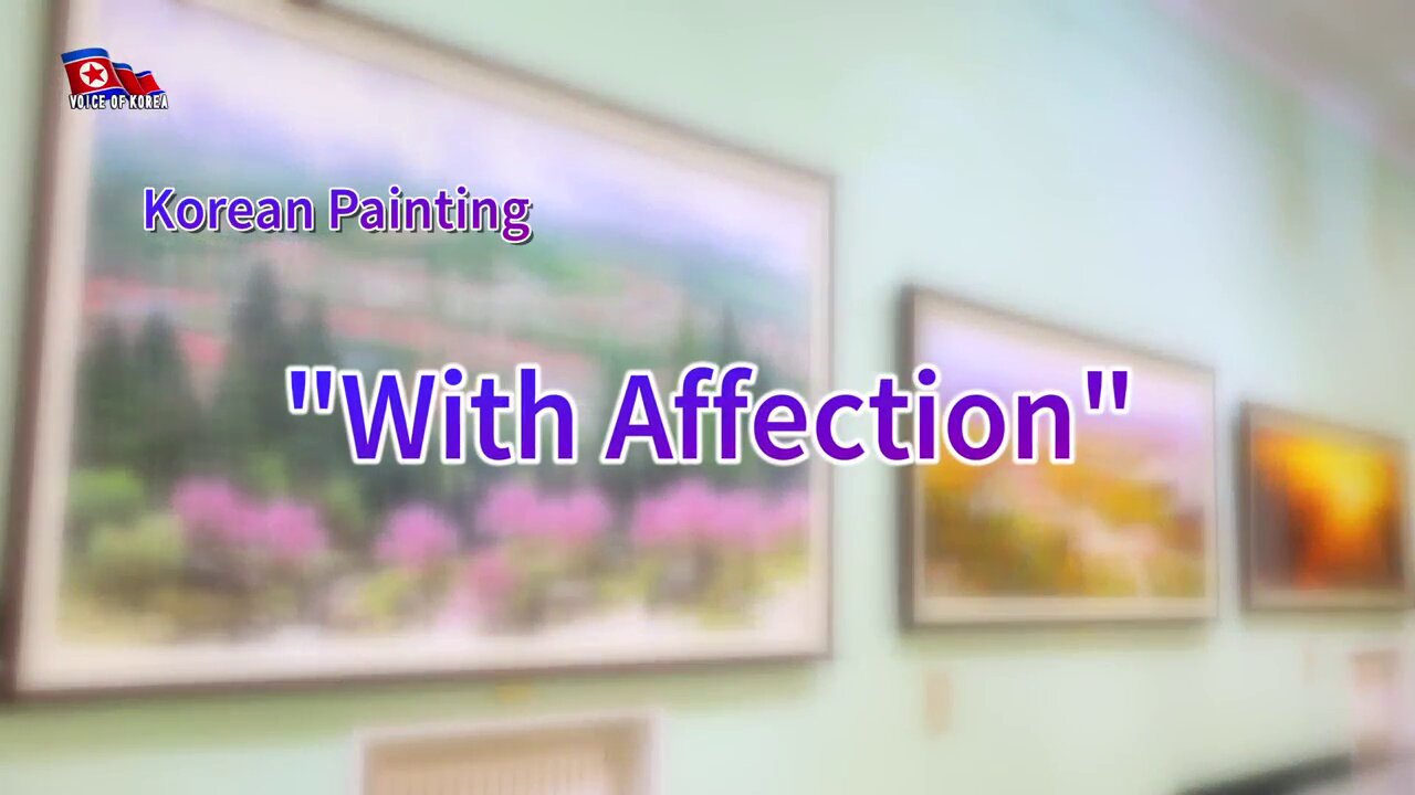 Korean Painting "With Affection"