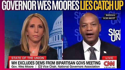 Woke Governor Wes Moore Cries Racism After Trumps Exclusion | National Governors Associations