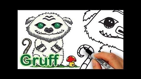 How to Draw GRUFF -Tinker Bell and the Legend of the NeverBeast