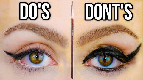 Eyeliner Mistakes to Avoid! Do's & Don'ts of Eyeliner!