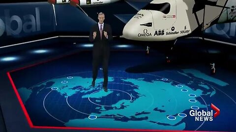 "Revolutionizing Air Travel: Circumnavigating the Globe in a Solar Powered Plane"