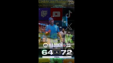 Highlights DET 72 vs PHI 64 #AllMadden #Madden25 #NFLmadden #madden