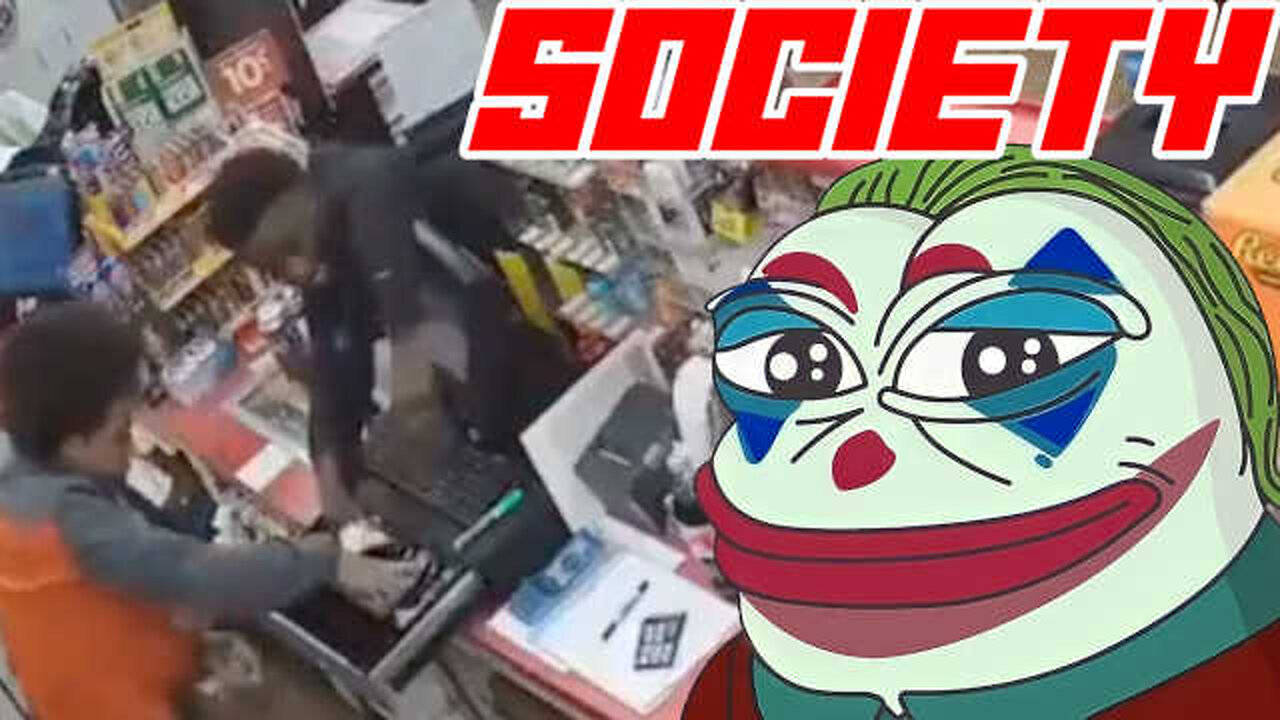 "Teens" Rob A Store After Clerk Has a Heart Attack