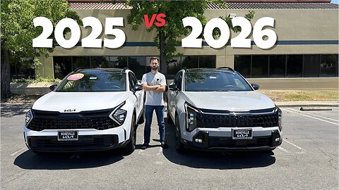 NEW 2026 Kia Sportage X-line vs OLD 2025 Kia Sportage X-line