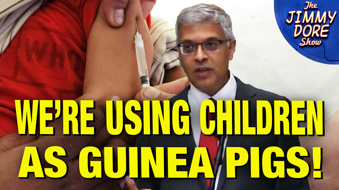 Regulators Have NO IDEA What mRNA Vaccines Do To Children! – NIH Head Jay Bhattacharya