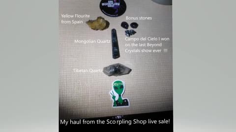 Haul from thescorplingshop.com Live Sale !!
