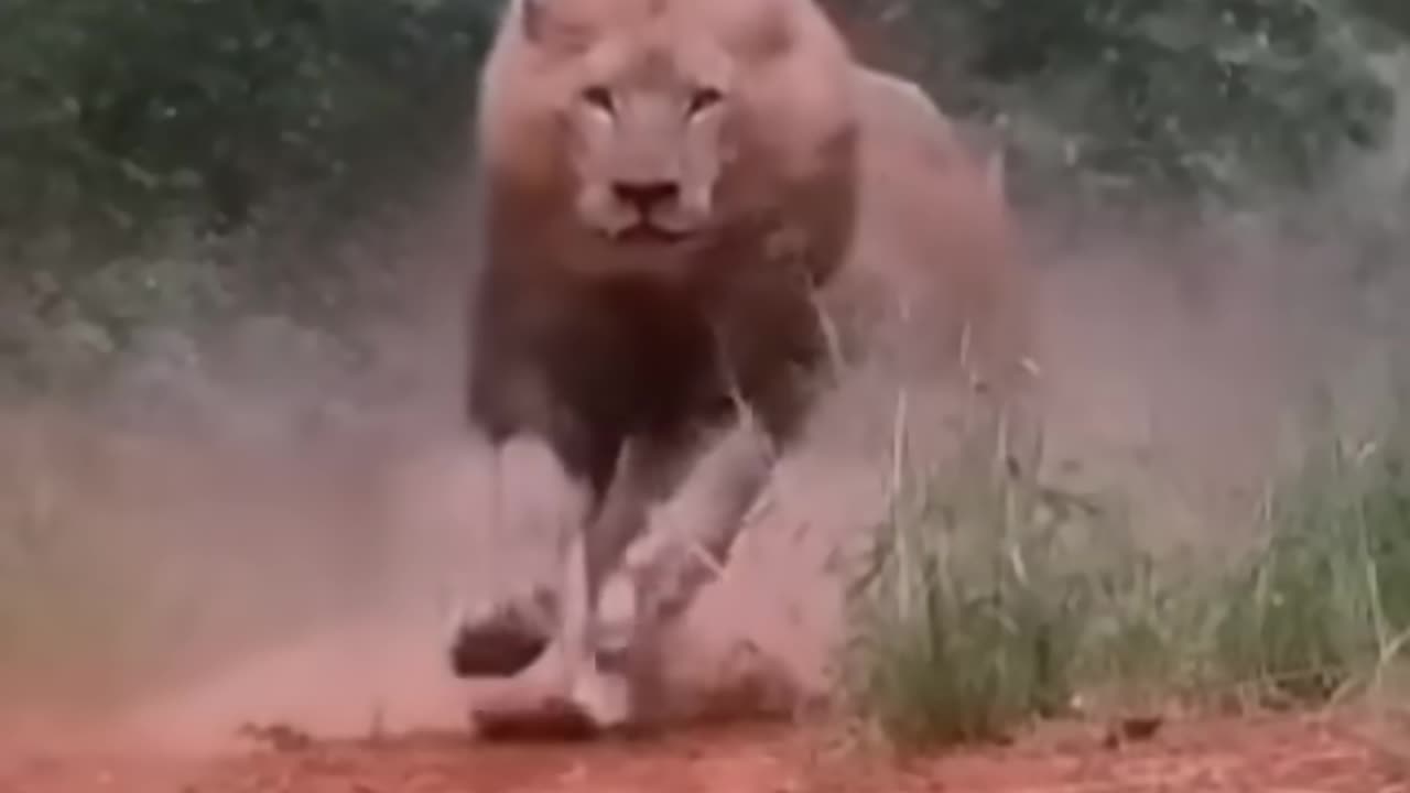 Angry Lion