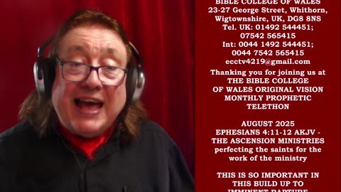 01 08 25 ALL TO THE CAUSE FOR AUGUST 2025 - David P Griffiths