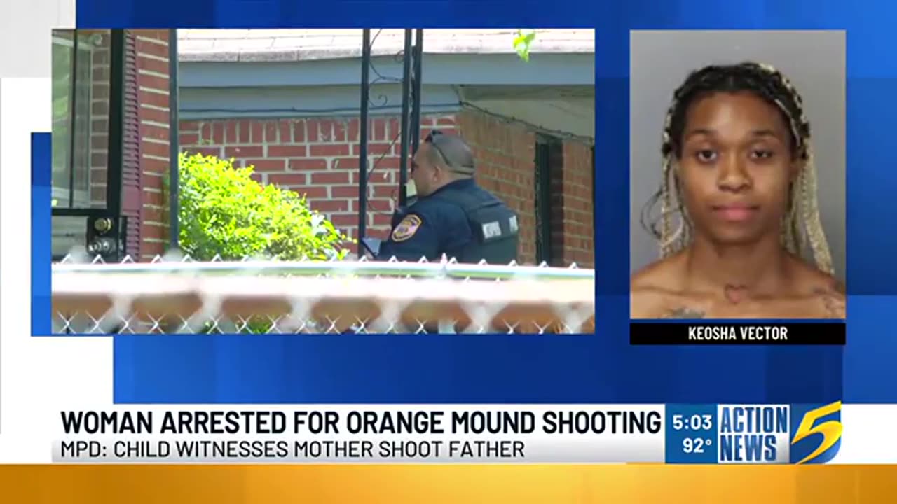 Sheboon shoots her baby daddy in front of their niglet