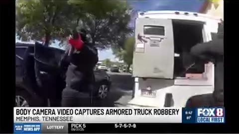 Masked men rob armored truckin Kroger parking lotin Memphis