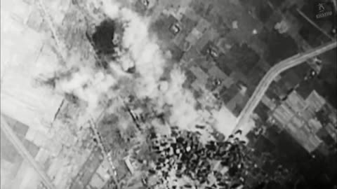 WW2 - Allied Carpet Bombings [Real Footage]