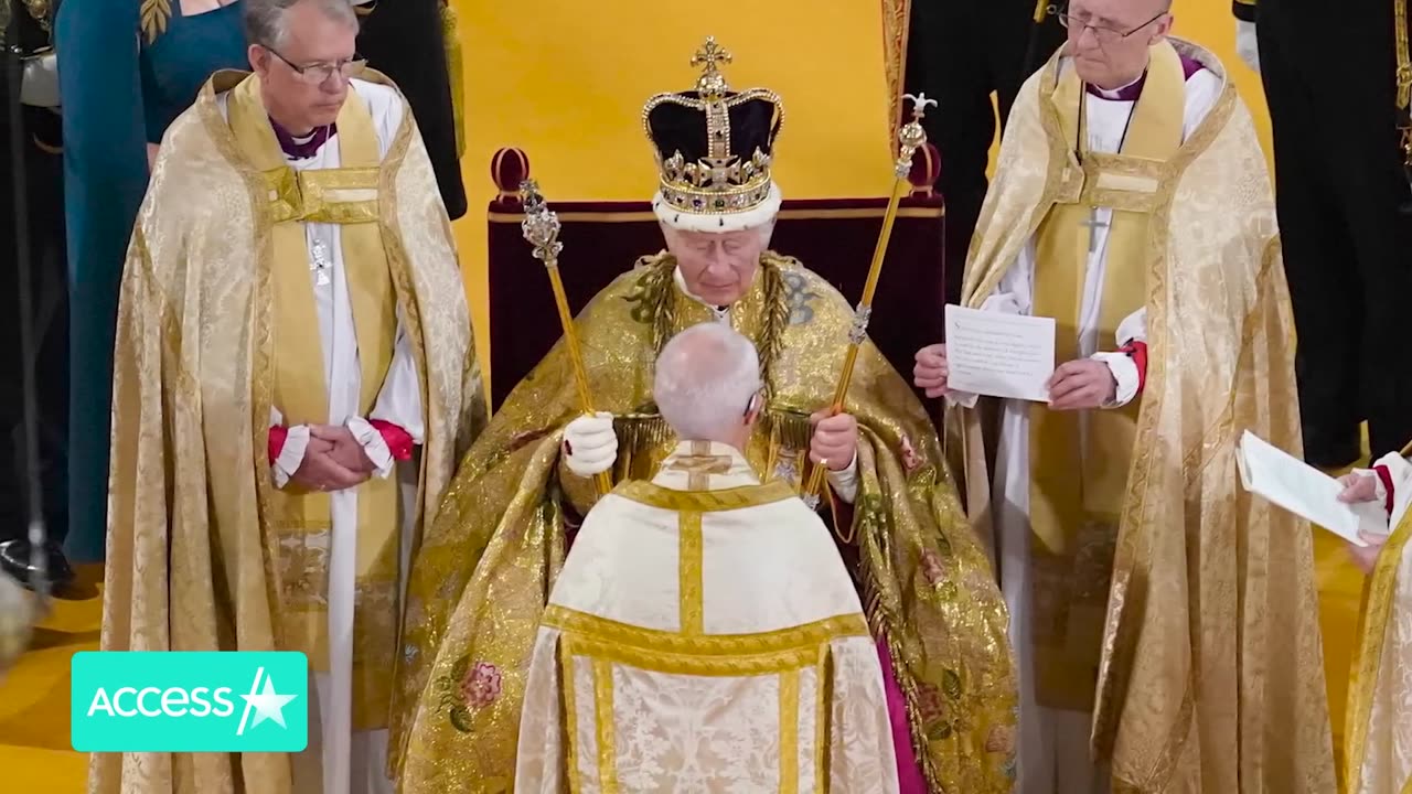 When A Grim reaper figure was spotted at King Charles Coronation