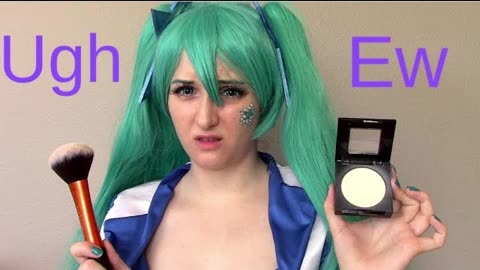 Bratty head cheerleader dose your make up ASMR (reupload)