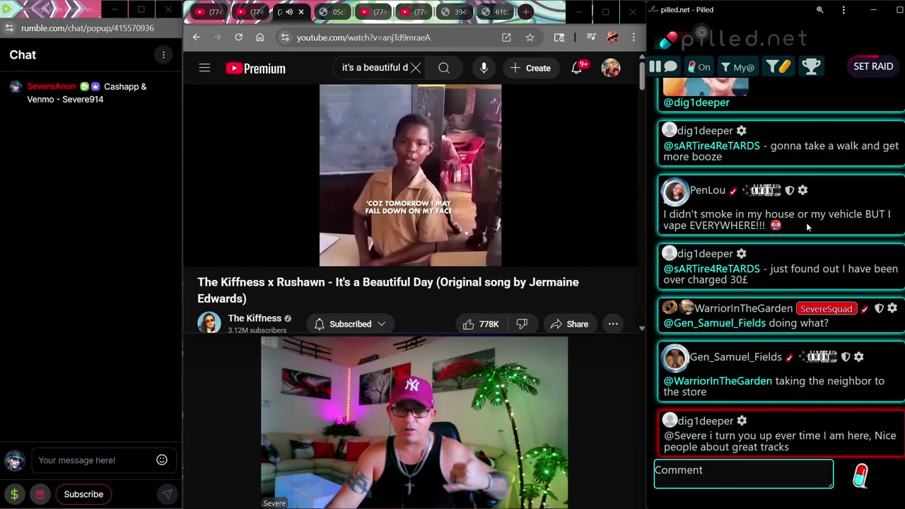 High Vibe Friday w/ The Severe Squad 🌴☀️🌴