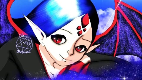 Speedpaint she who sleeps atop the omniverse