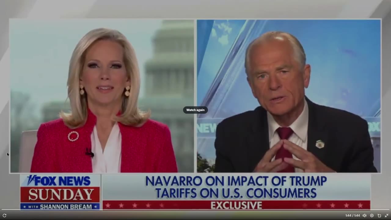Trump's man Navarro: We know that tariffs work and help American taxpayers