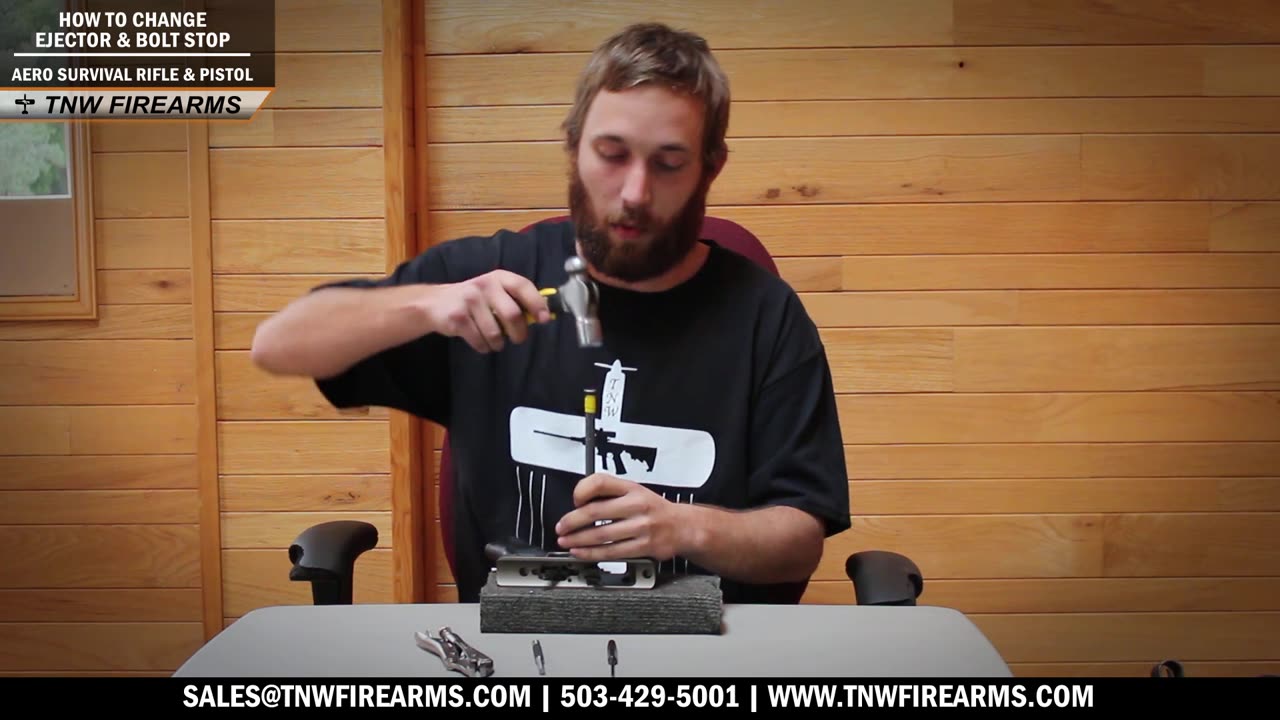 How to Change the Ejector and Bolt Stop for your TNW ASR