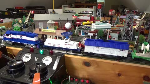 NASA Space Launch Train With 6-19824 Target Car