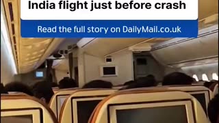 Chilling video shows 'nothing was working' on Air India flight just before crash.