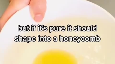 Organic honey test