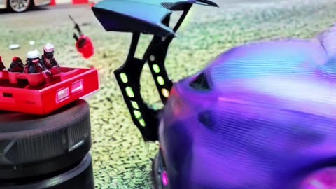 RC Car Drifting Challenge || Take down all the Coke !