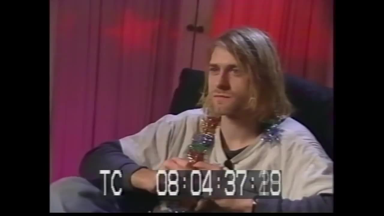 Kurt Cobain Raw UNEDITED interview December 13th 1993, Pier 48, Seattle, Washington