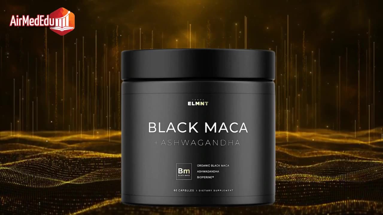 Maca preta com Ashwagandha e seu efeito em órgãos específicos