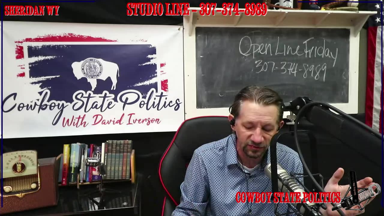 Cowboy State Politics Live Aug 22 - Open Line Friday