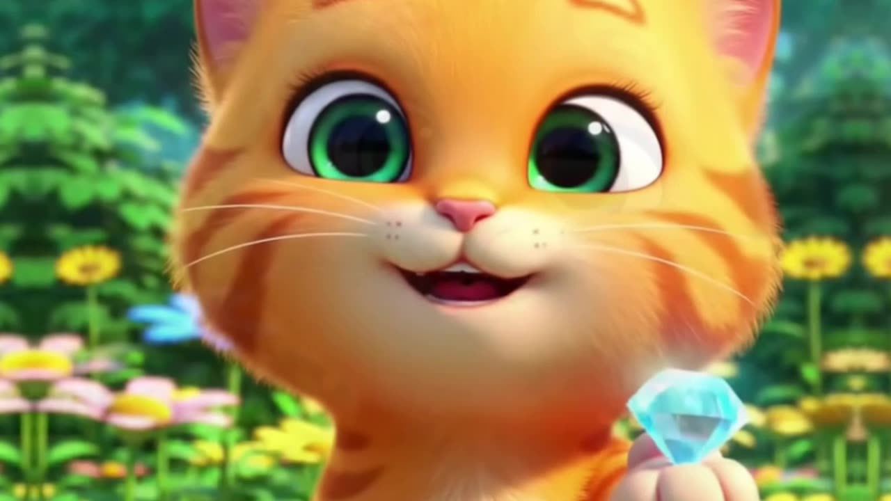 "Le Petit Chat Tigré et le Chemin Magique des Pierres – Conte Mignon pour Enfants"