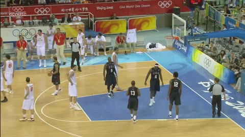 A9E The Redeem Team 🆚 Spain Beijing 2008 🏀