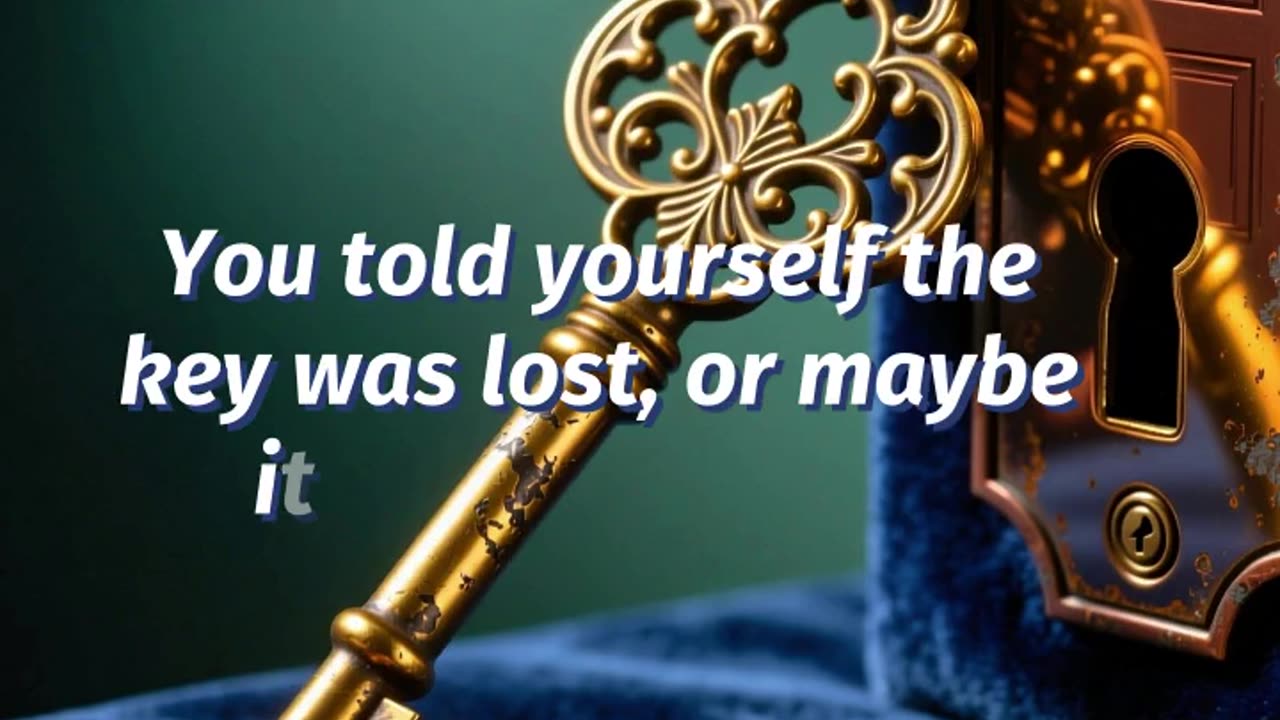 “The Door Was Never Locked – It Was Fear Holding You Back.”