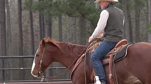 A missed lead is a lack of hip control.