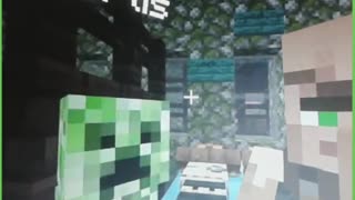 Silly Creeper Short #minecraft #shorts #creeper #silly