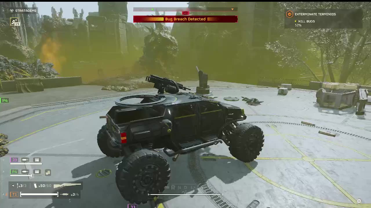 helldivers 2 bugs go squish
