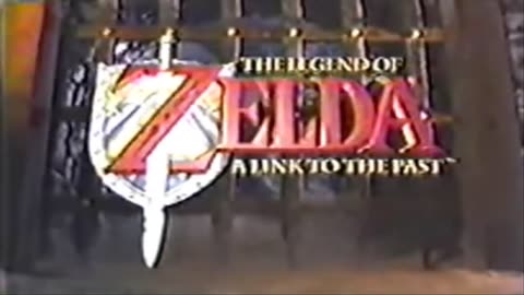 Zelda A Link to the Past SNES Commercial - Retro Game
