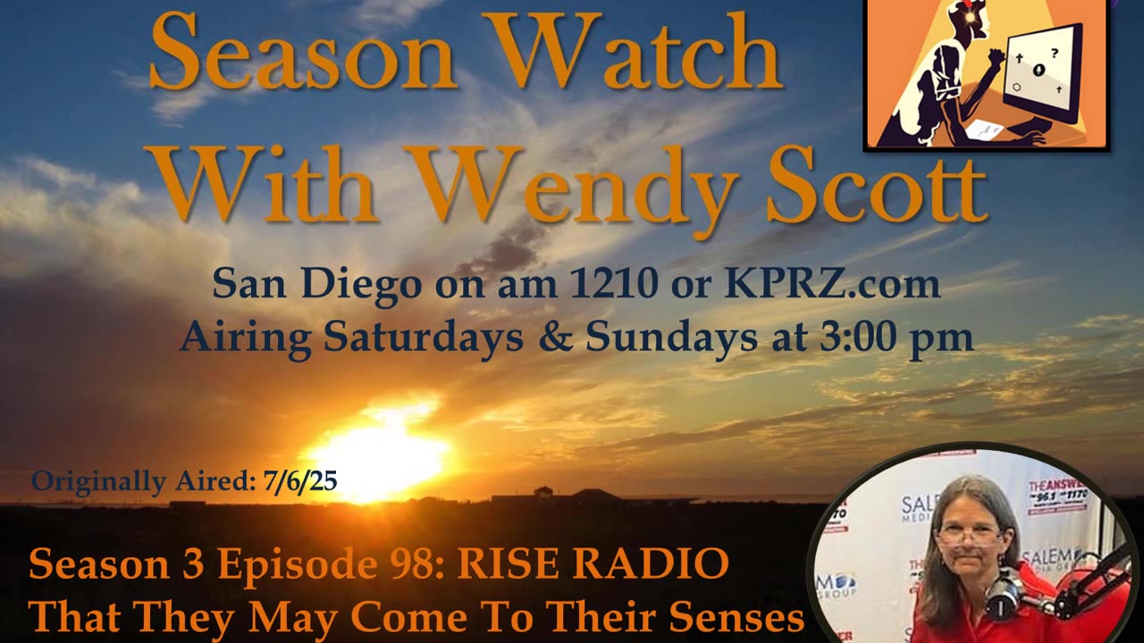 Season 3 Episode 98: RISE RADIO That They May Come To Their Senses and Escape The Snare Of The Devil