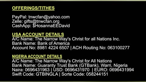 Repentance, Faith and Justification || Hosanna David