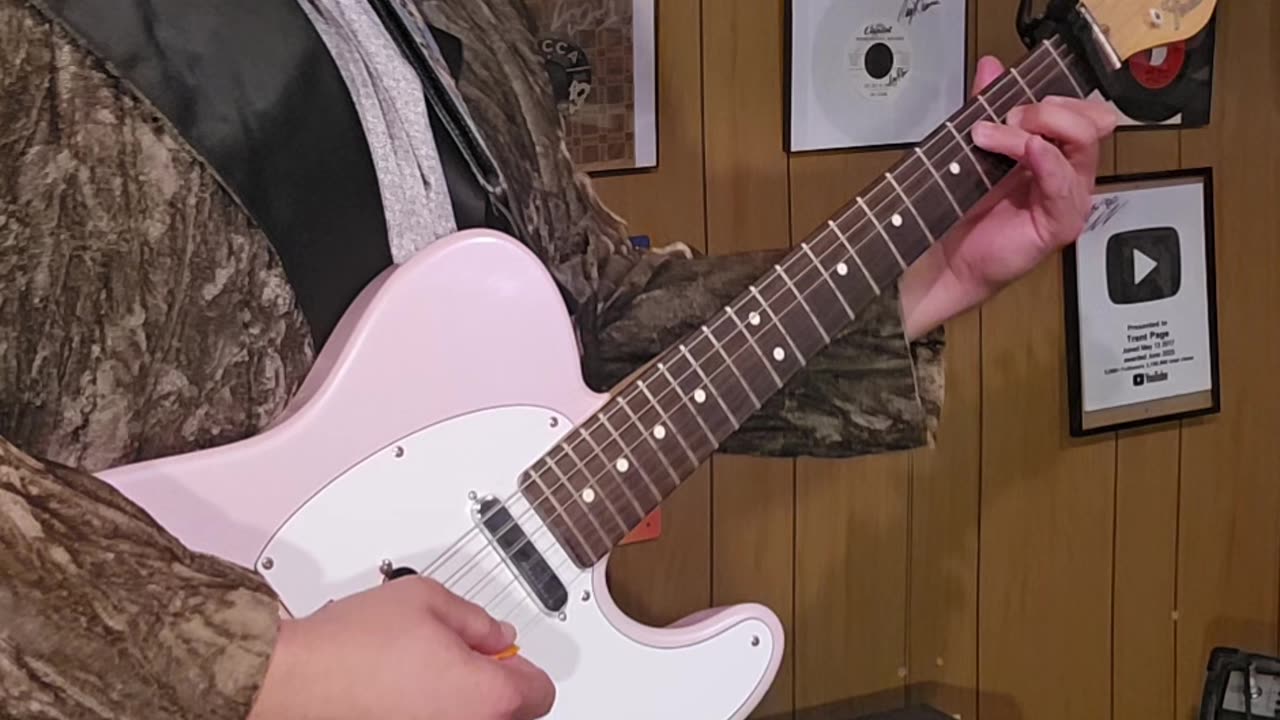 Trent Page playing Gwen Stefani the sweet escape.