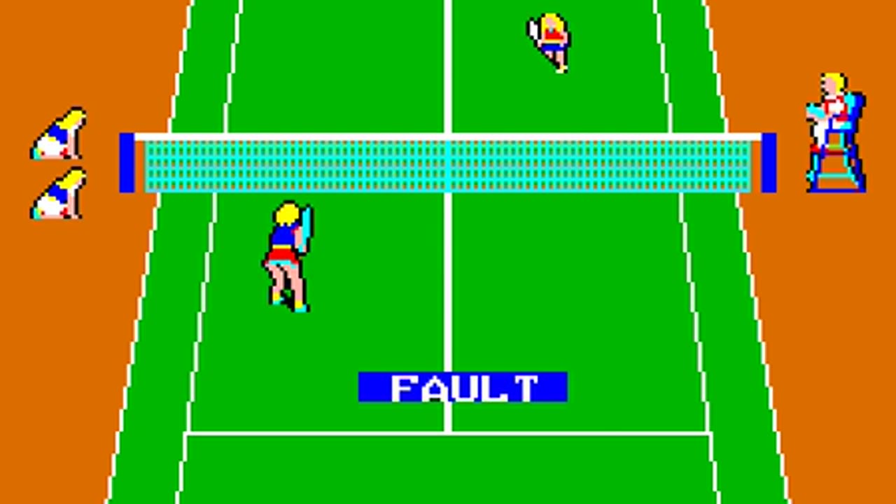 Arcade Longplay 786 - Super Double Tennis