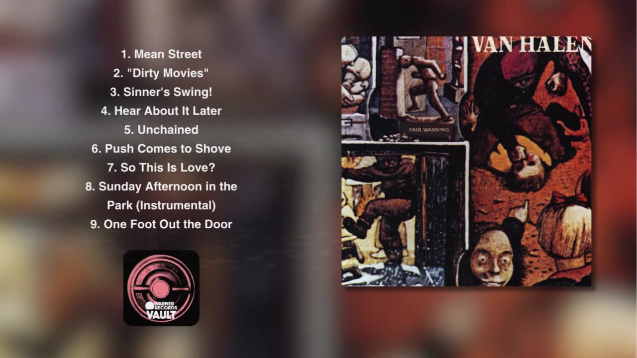 Van Halen - Fair Warning
