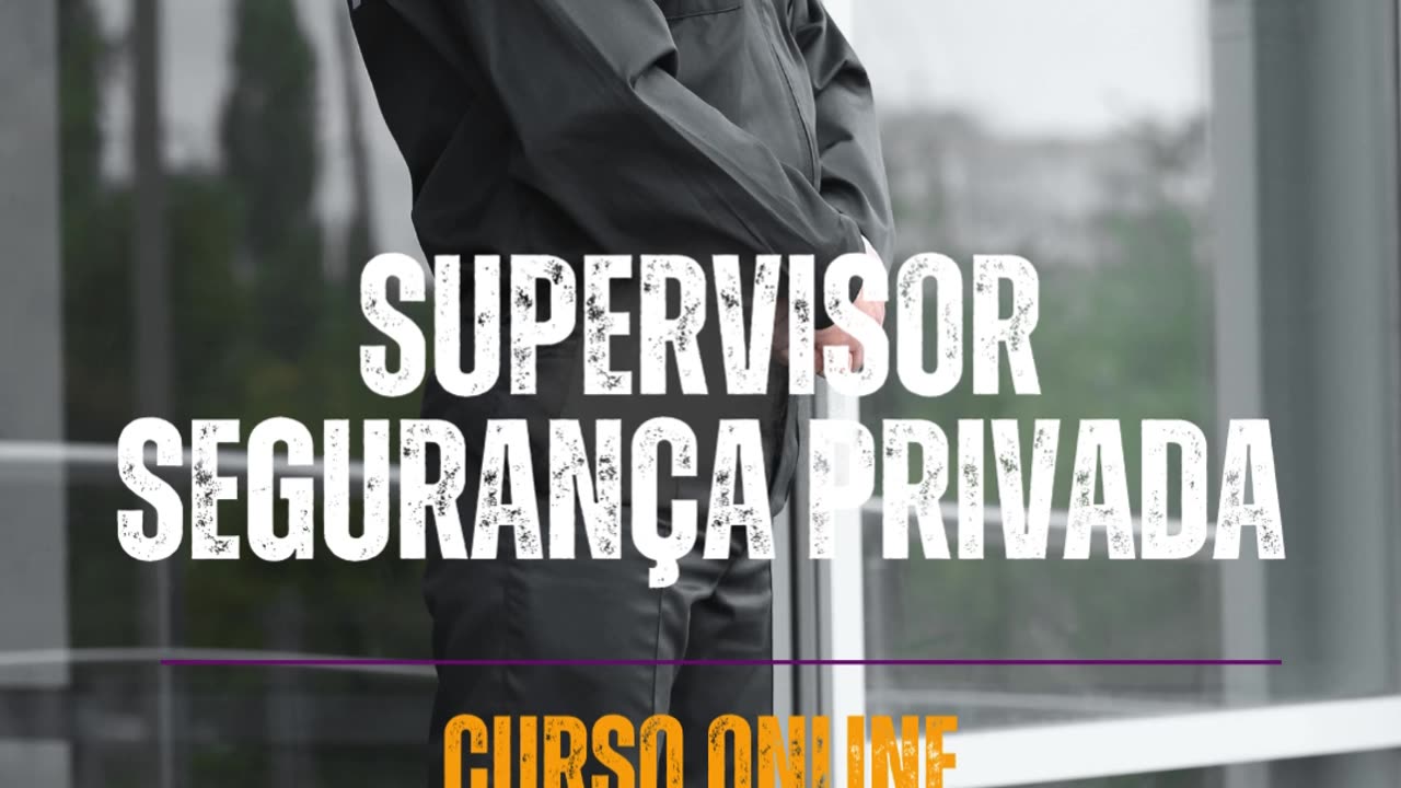 Curso supervisor de segurança privada